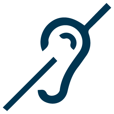 Symbole du handicap auditif